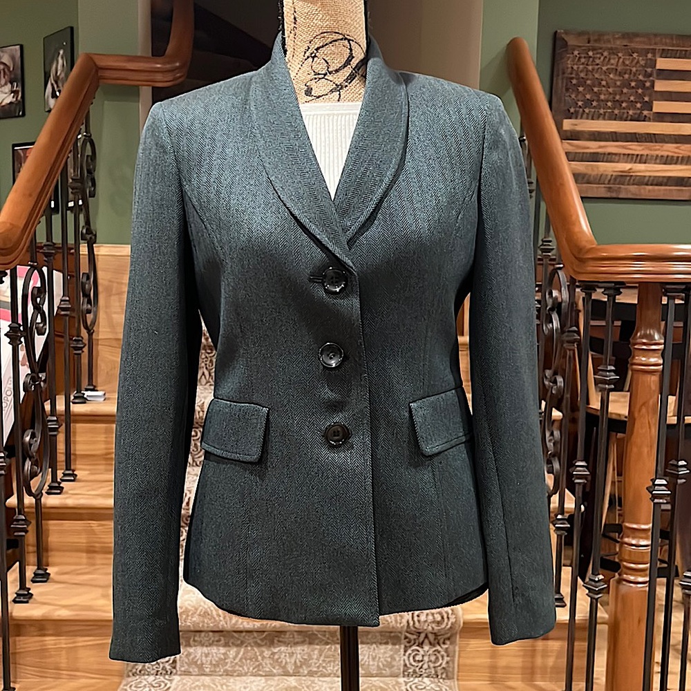 Green suit